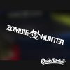Zombie Hunter Windshield decal sticker