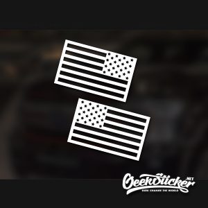 America Flag Decal Car Sticker