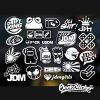 22PCS JDM Decal Stickers