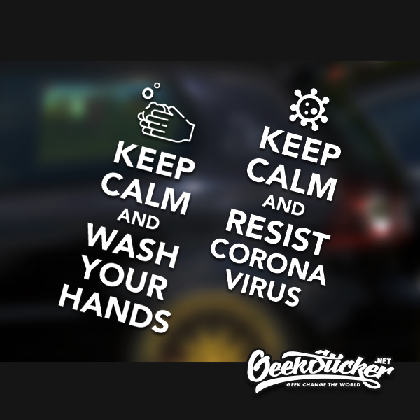 Wash Your Hands Decal Sticker