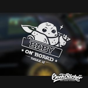 Baby Yoda sticker