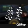 WEAR MASK Decal Sticker
