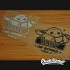 Baby Yoda sticker