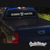 Zombie Hunter Windshield decal sticker