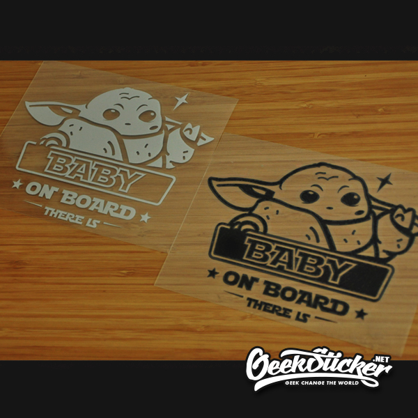 Baby Yoda sticker
