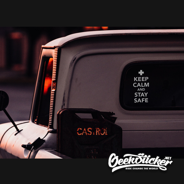 WEAR MASK Decal Sticker