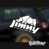 Jimny cubist rhino sticker decal -6