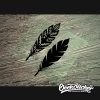 2type Feather Stickers Universal