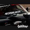 Neck Breaker Windshield Decal Sticker
