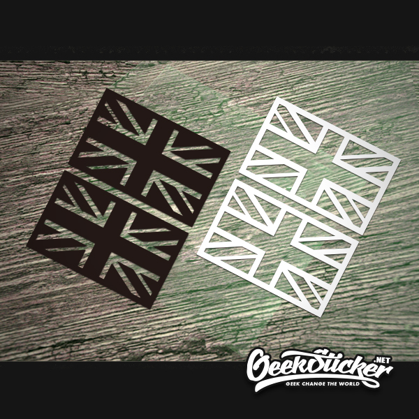 England Flag Sticker Decal Car Sticker