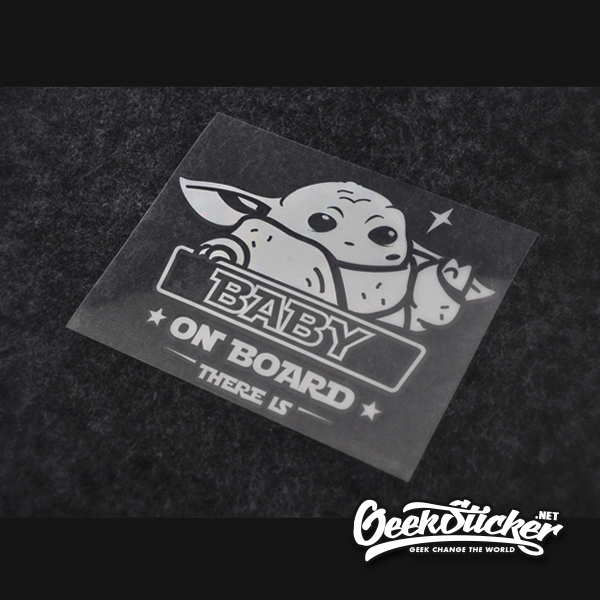 Baby Yoda sticker