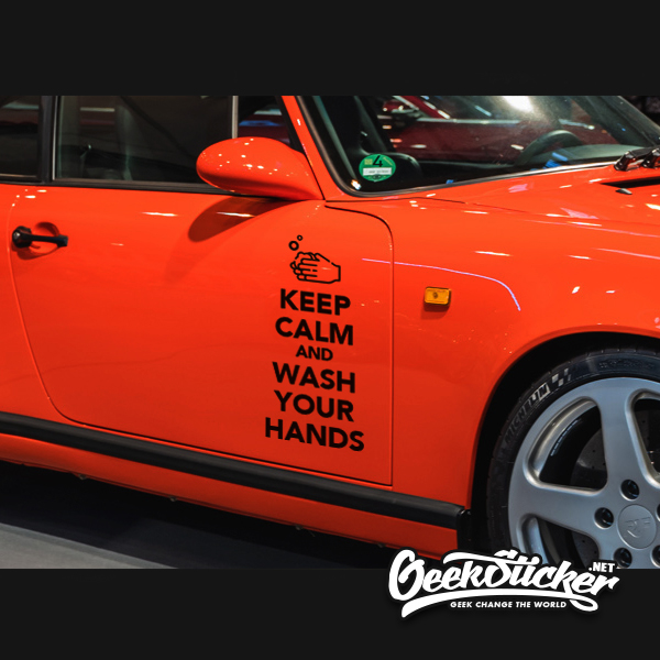 Wash Your Hands Decal Sticker