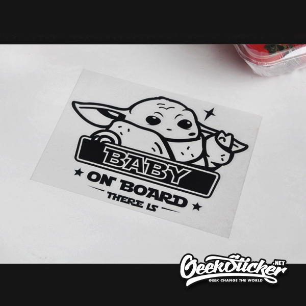 Baby Yoda sticker