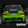 Neck Breaker Windshield Decal Sticker