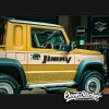SUZUKI JIMNY car Side door sticker-3