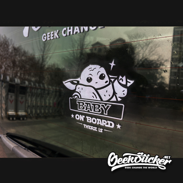 Baby Yoda sticker