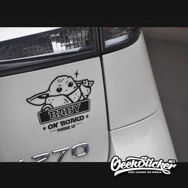 Baby Yoda sticker