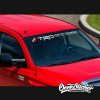 Tacoma windshield decals