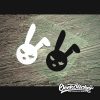 bad bunny decal evil easter bunny -2