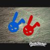 bad bunny decal evil easter bunny -4
