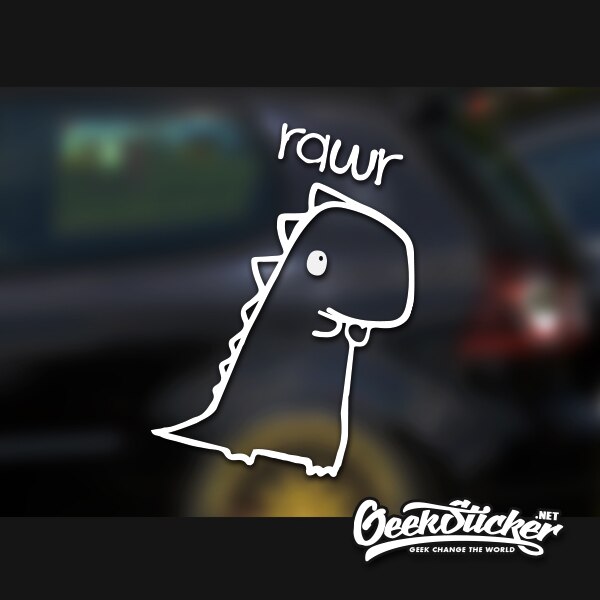 cute dinosaur decal-1