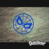 round spiderman sticker-5