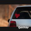 Heart Family Decal Stickers