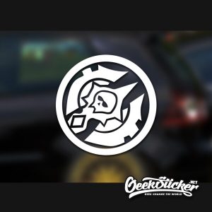 Warcraft sticker DeathKnight Badge decal