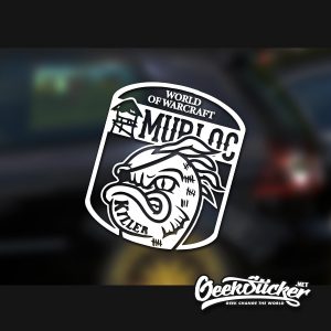 Warcraft Sticker Murloc killer Badge