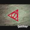 deathly hallows decal sticker-5