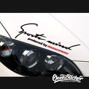Mazda Sports Mind Decal Sticker