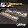 Custom Instagram Decal for Car