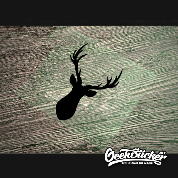 Deer Sticker Silhouette Vehicle Decals