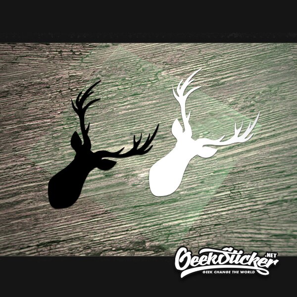 Deer Sticker Silhouette Vehicle Decals