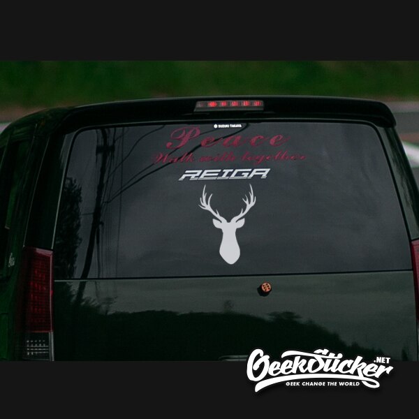 Deer Sticker Silhouette Vehicle Decals