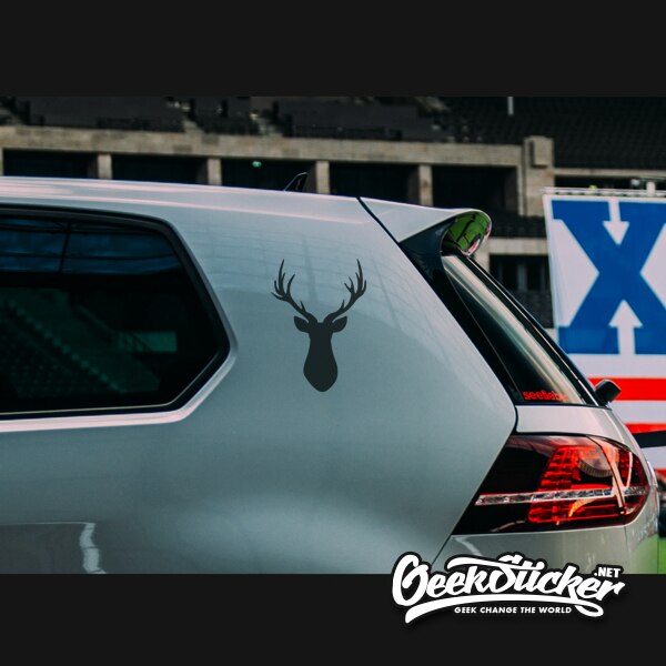 Deer Sticker Silhouette Vehicle Decals