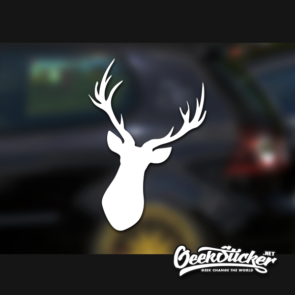 Deer Sticker Silhouette Vehicle Decals