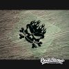 Flaming skull decal-3
