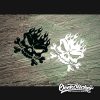 Flaming skull decal-4