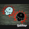 Motorcycle Skull Stickers Vehicle Decals