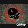 Motorcycle Skull Stickers Vehicle Decals