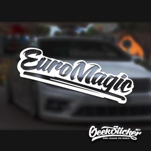 Euro magic Windshield Stickers Decal