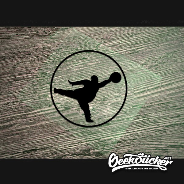 Fat Jordan Decal Stickers Black