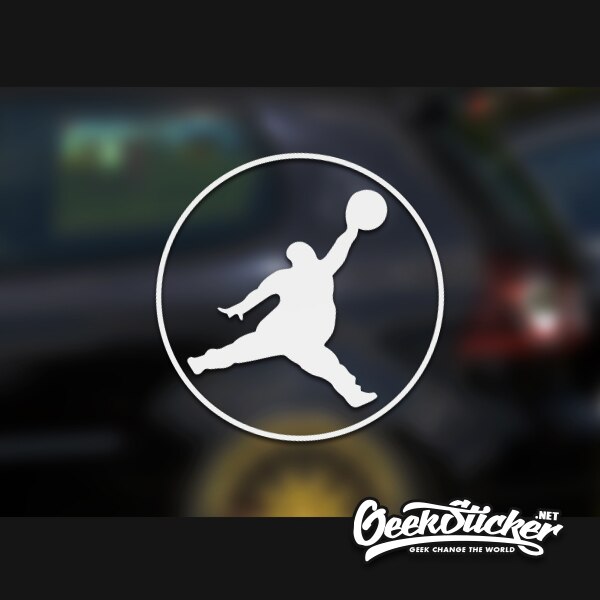 Fat Jordan Decal Stickers