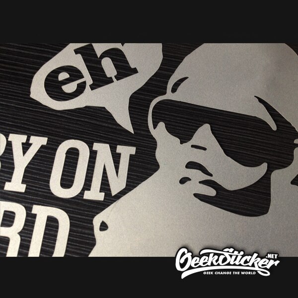 Hangover Baby On Board Sticker