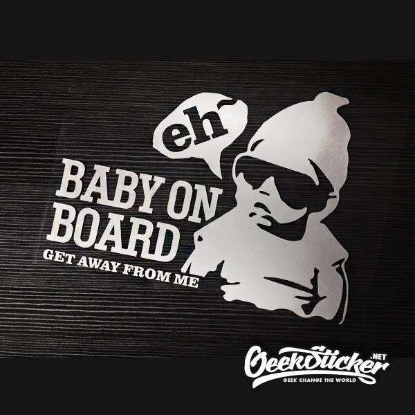 Hangover Baby On Board Sticker