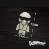 TopGear Stig Decal Car Sticker