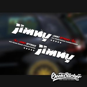 4WD Offroad JIMNY Side Door Car Sticker