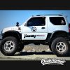 4WD Offroad JIMNY Side Door Car Sticker