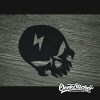 Lightning bolt skull Universal Sticker